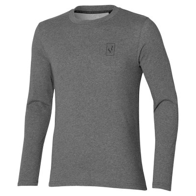 Manga Larga Mizuno Long Sleeve Shirt SR Hombre Grises - Chile M824JSUWTC